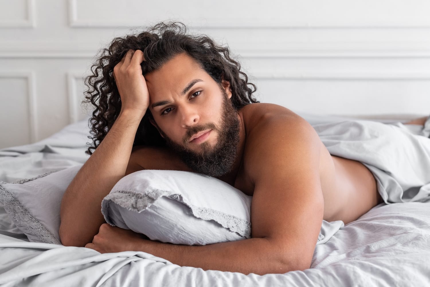How to photograph men for sensual boudoir 