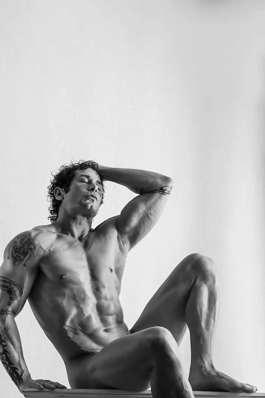 9 Greek Statue-Inspired Nude Poses for Men